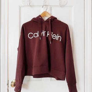 Calvin Klein Cropped Hoodie